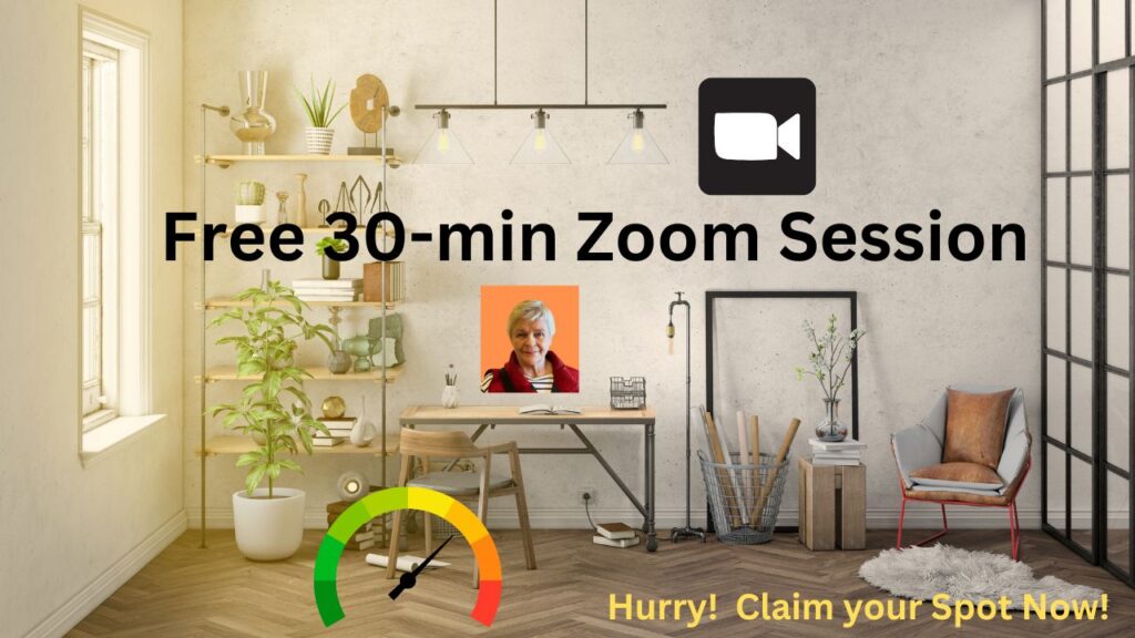 Booking screen for Zoom consultation Escape